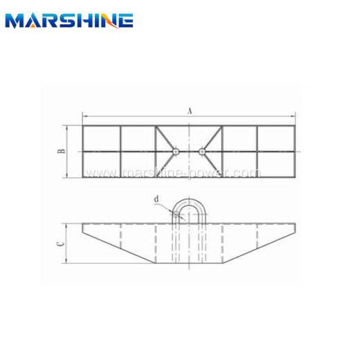 Stringing Equipment Ground Anchor